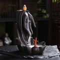 Bergamot Lotus Creative Backflow Aromatherapy Furnace Home Tea Room Decoration