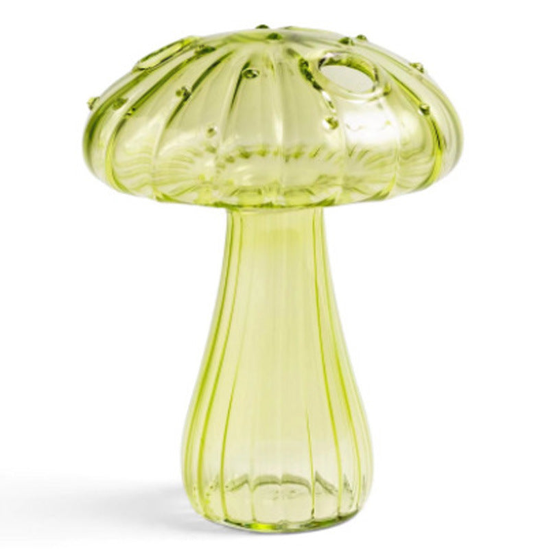 Glass Vase Living Room Dry Vase Mushroom Vase