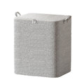 Large Capacity Gray Arrow Storage Bag for Home Use, Dust-Proof Organizer for Blankets, Clothes, and Bedding Storage Bag